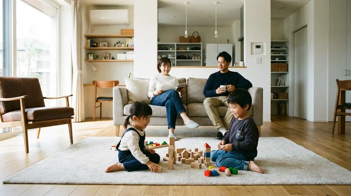 子どもがいる場合の家の扱い方