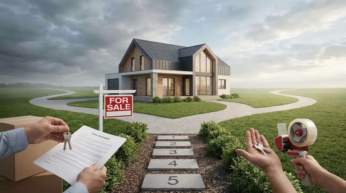 離婚で家を売却する場合の5ステップ