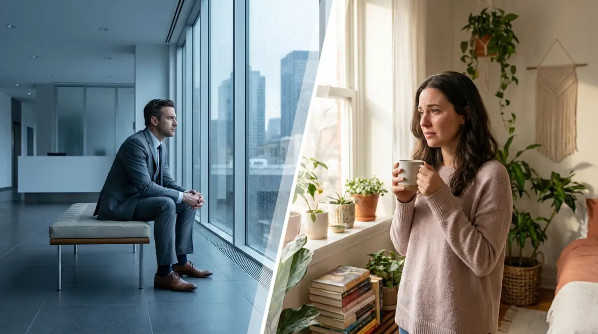 【男女別】離婚ストレスの感じ方の違い