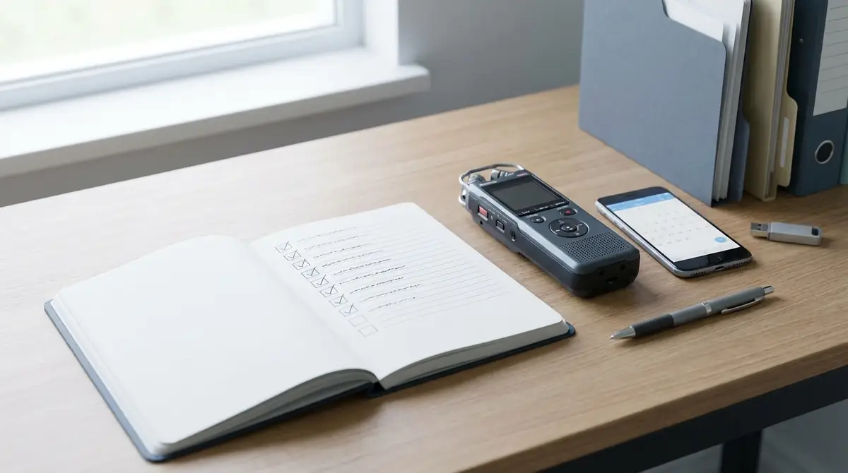 まとめ：今日から始めるモラハラ証拠収集チェックリスト