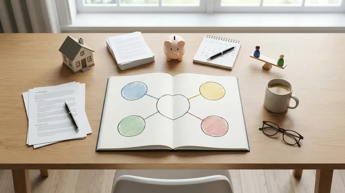 離婚準備で必要な5つのカテゴリと全体像