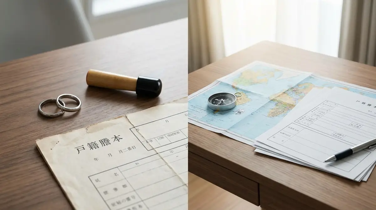 離婚届と本籍地変更は同時にできる？