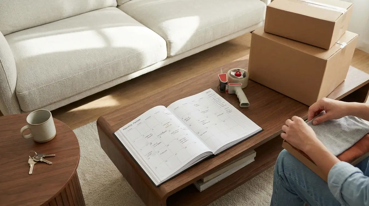 離婚の引っ越し準備スケジュール｜1ヶ月前からの流れ