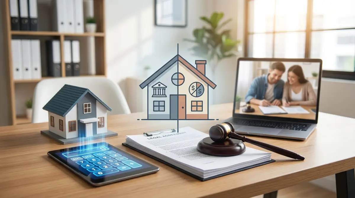 持ち家の財産分与額の計算方法｜住宅ローンがある場合も解説