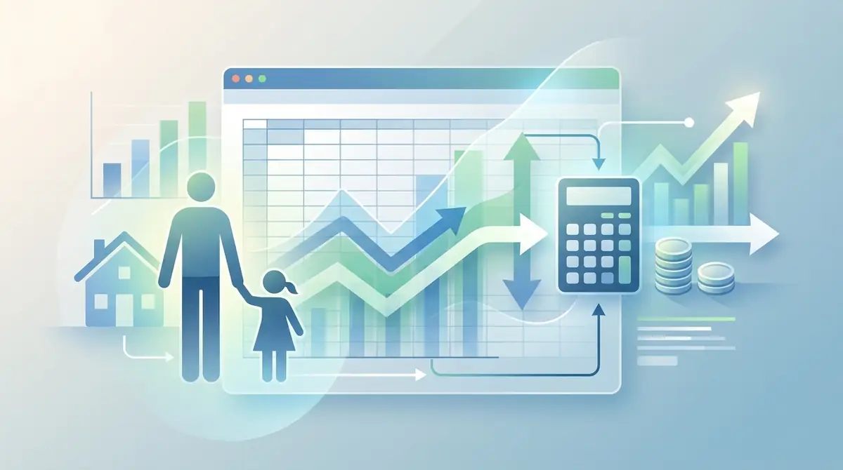 養育費算定表の見方と使い方【図解でわかりやすく解説】