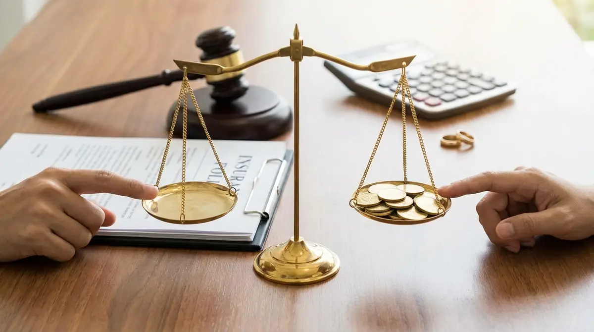 離婚時の保険と財産分与｜解約返戻金の扱いと分割方法