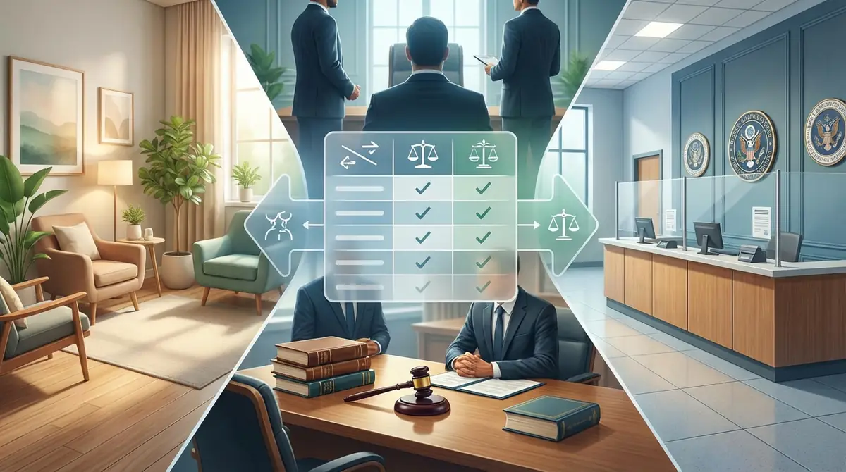 離婚カウンセリングと弁護士・行政窓口の使い分け【比較表付き】