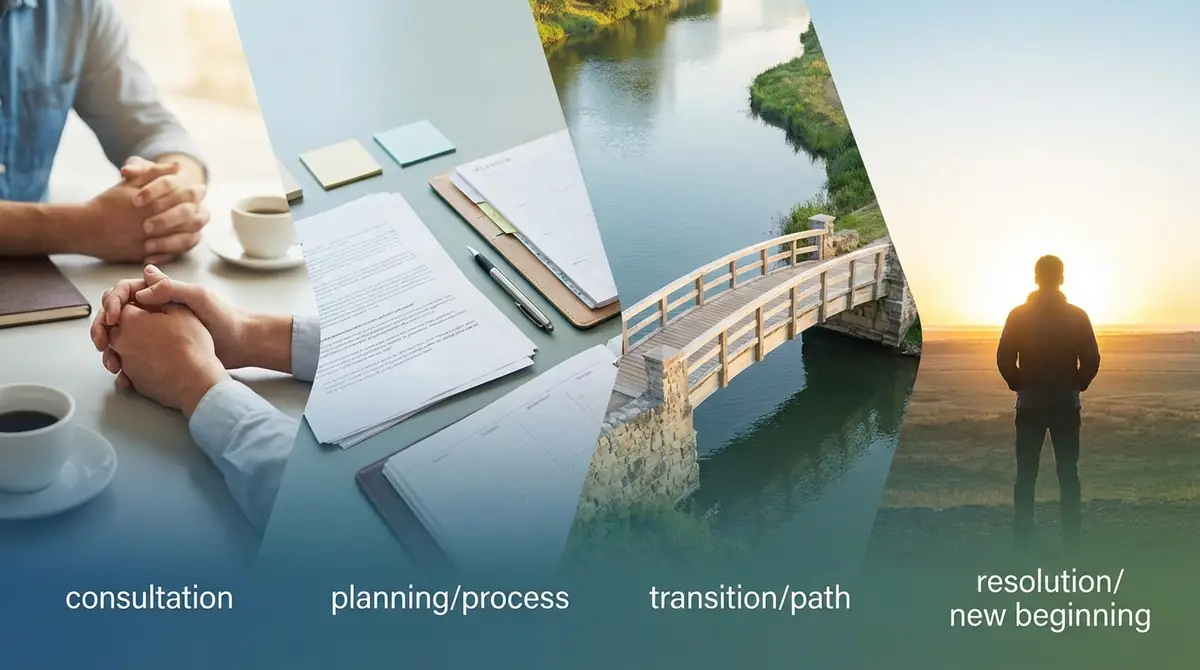 離婚相談から解決までの流れ【4ステップ】