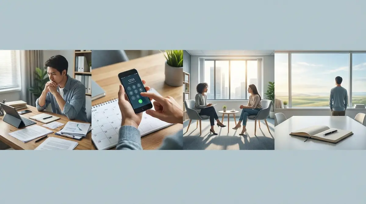 離婚カウンセリングを受けるまでの流れ【4ステップ】