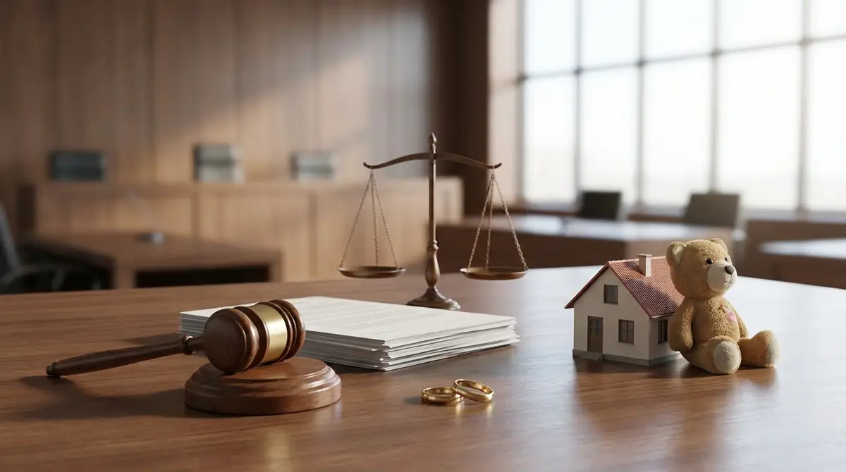 離婚裁判で決まること｜慰謝料・財産分与・親権