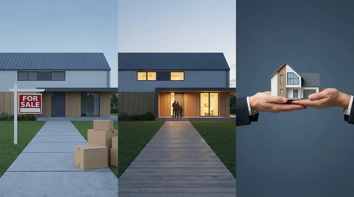 離婚時の家の分け方3パターン|売却・住み続ける・共有