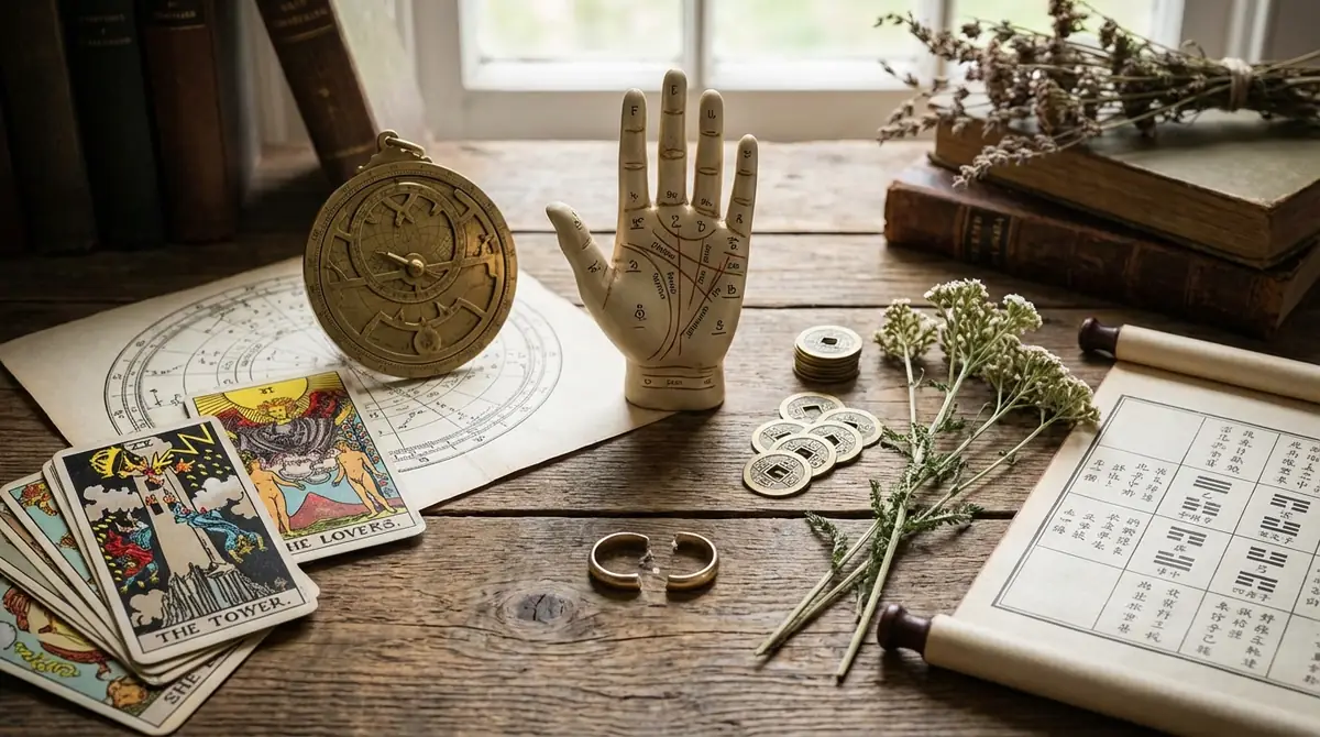 離婚占いに使われる占術5種類と特徴を比較