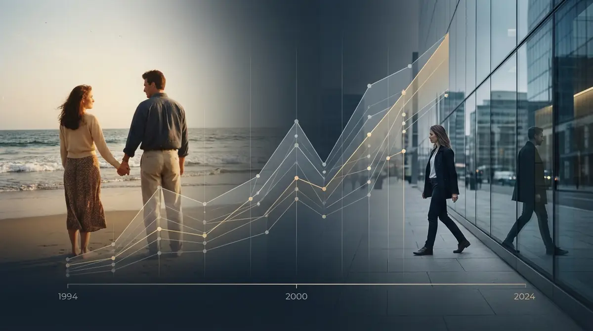 離婚率の推移｜過去30年でどう変化した？