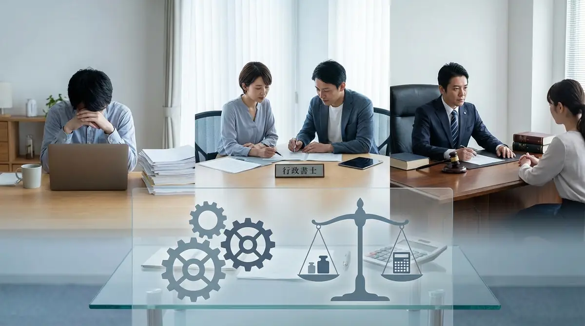 自分で作成vs行政書士vs弁護士｜費用と特徴を徹底比較