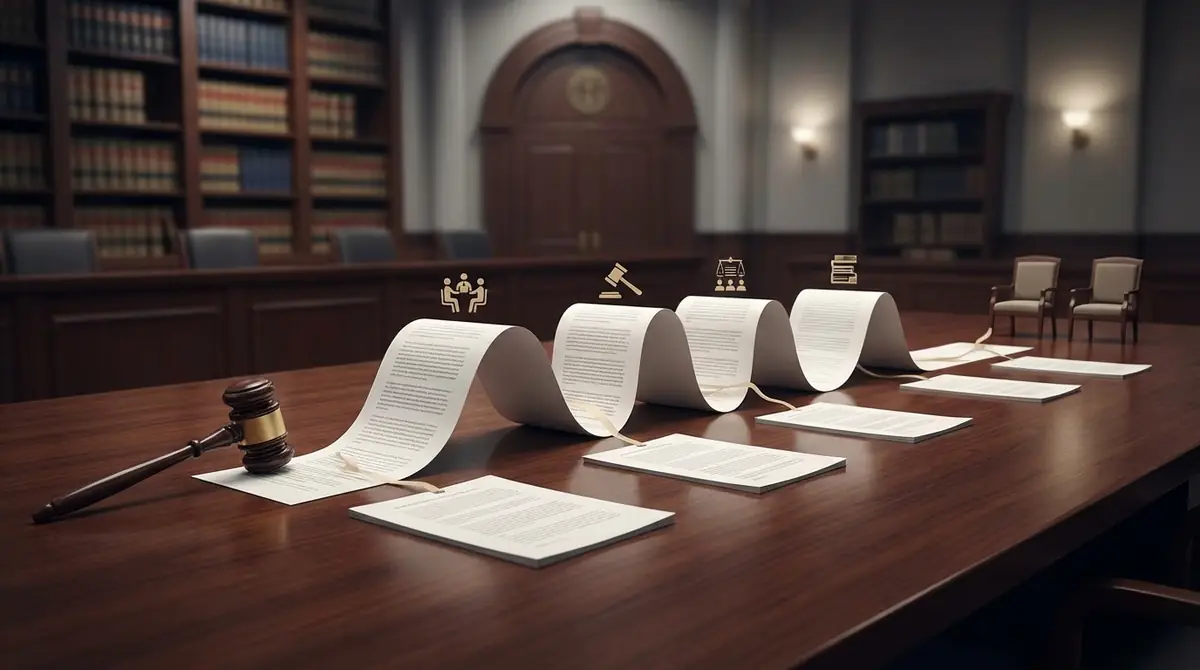 離婚裁判の流れと各段階にかかる期間