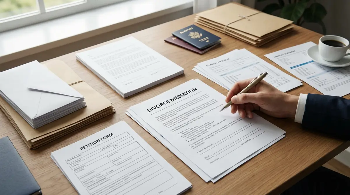 離婚調停の必要書類一覧と申立書の書き方