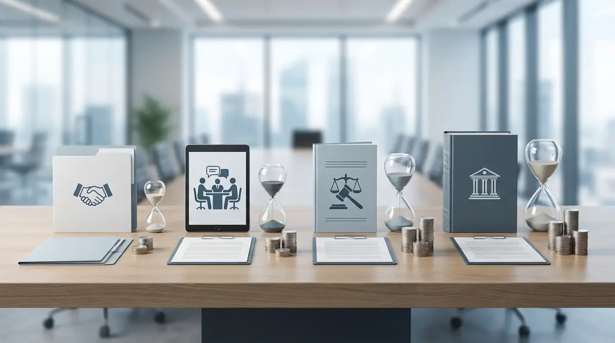 離婚の種類一覧|4つの方法と特徴・費用・期間の比較表