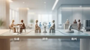 離婚の手続きは3種類｜協議・調停・裁判の違いと流れを図解