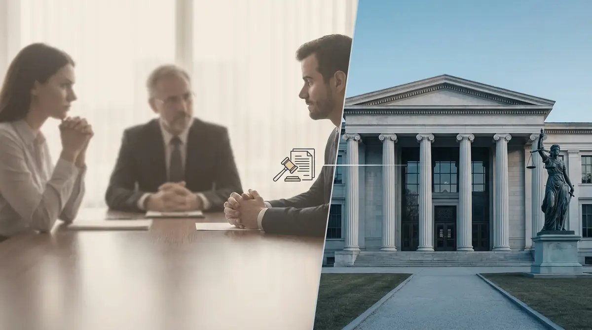 調停離婚・裁判離婚の流れ｜話し合いで合意できない場合